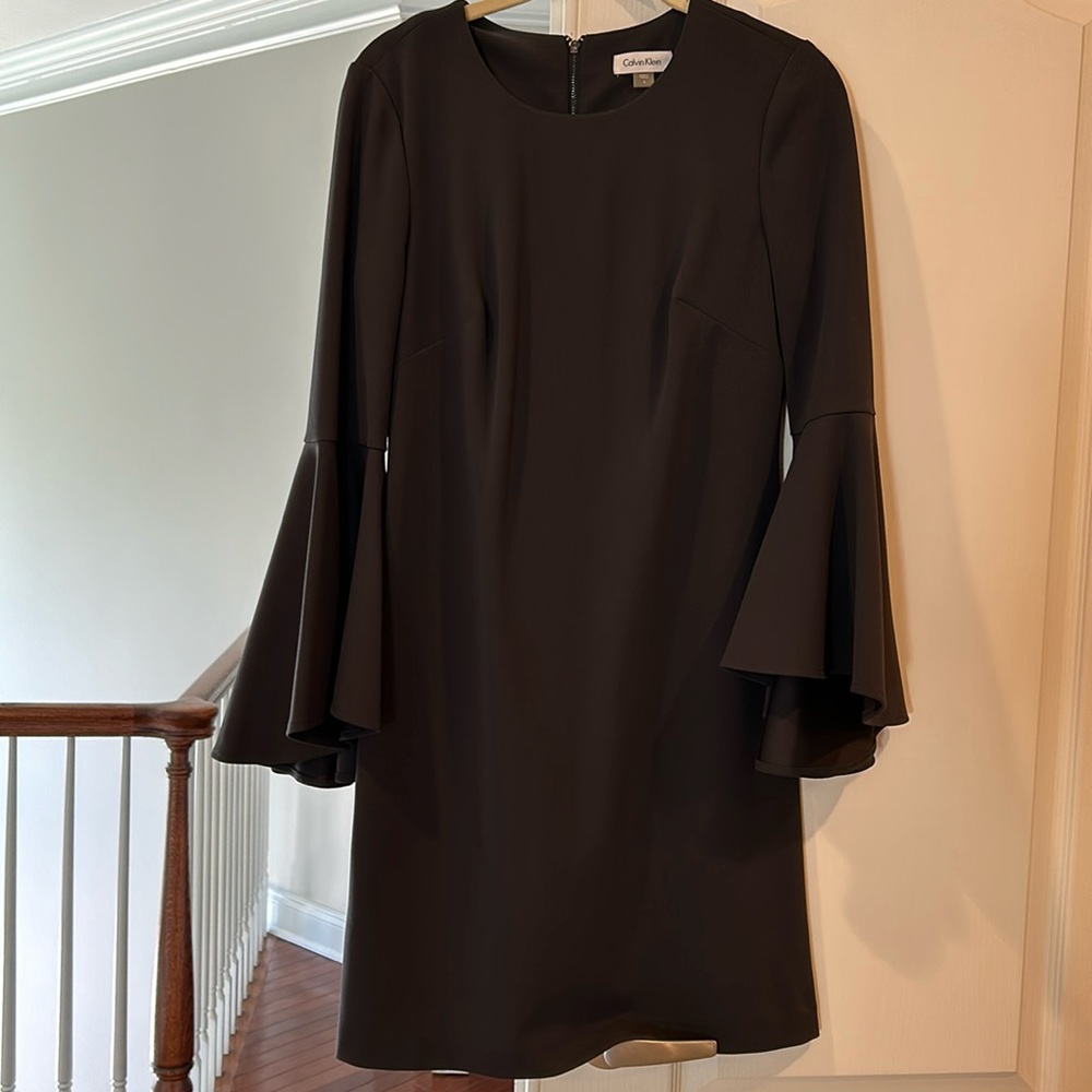 Slate grey Calvin Klein dress